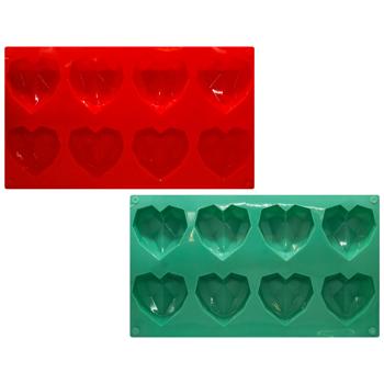 Форма для випічки Profsil Серце силіконова в асортименті - купити, ціни на ЕКО Маркет - фото 1