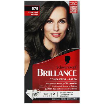 Brillance 878 Hair Dye Ice Chestnut - buy, prices for Auchan - photo 2