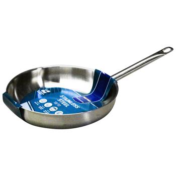 Metro Professional Induction Stainless Steel Frying Pan 28cm - buy, prices for METRO - photo 1