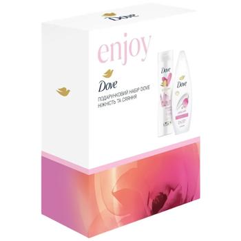 Dove Tenderness and Glowing Gift Set 475ml