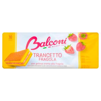 Бисквиты Balconi Trancetto с клубникой 10шт*28г