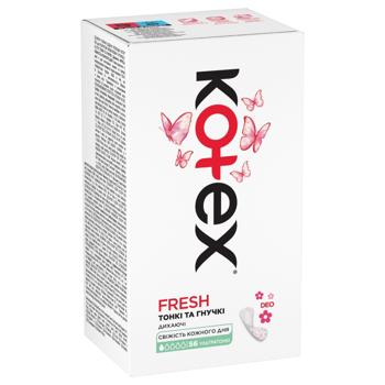 Прокладки щоденні Kotex Deo Ultraslim 56шт - купити, ціни на - фото 2