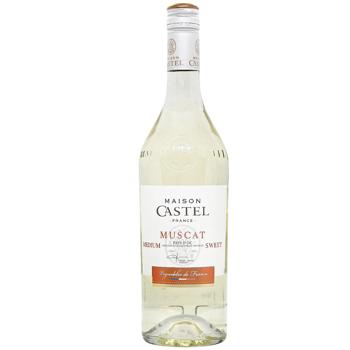 Maison Castel Muscat White Semi-Sweet Wine 12% 0.75l - buy, prices for EKO Market - photo 1