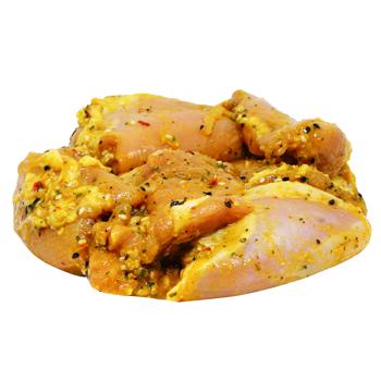 Skewers of Chicken Thigh in Marinade by Weight - buy, prices for NOVUS - photo 1