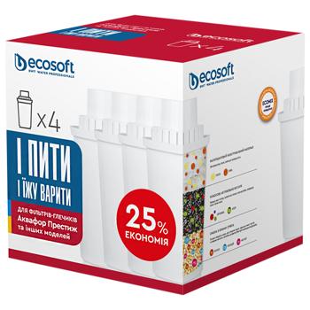 Ecosoft Aquaphor Cartridge for Filter Jugs 4pcs