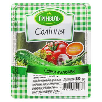 Огурцы Гринвиль малосольные 500г - купить, цены на - фото 2