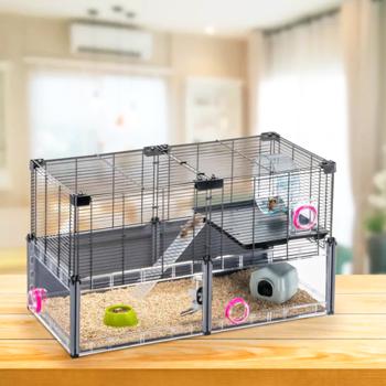 Клітка для гризунів Ferplast Multipla Hamster 72,5х37,5х42см - купити, ціни на MasterZoo - фото 8