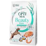 Корм сухий Optimeal Beauty Fitness з морепродуктами для дорослих собак всіх порід 4кг