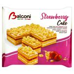 Торт Balconi Strawberry Cake з полуничною начинкою 400г