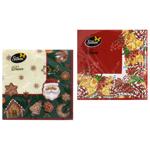 Silken Frame with Sweets 3-Ply Table Napkins 33*33cm 18pcs