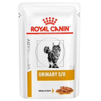 Корм влажный Royal Canin Urinary S/O с домашней птицей для кошек с заболеваниями мочевыводящих путей 85г - купить, цены на MasterZoo - фото 1