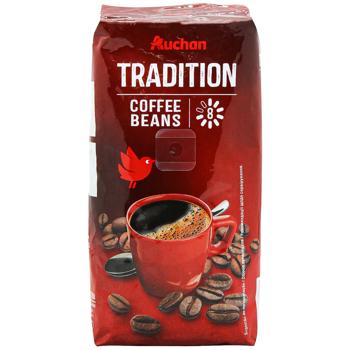 Кава в зернах Auchan Традиційна 250г - купити, ціни на Auchan - фото 2
