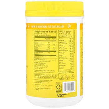Пептиди колагену, Collagen Peptides, Vital Proteins, лимон, порошок, 313 г - купити, ціни на Біотус - фото 2