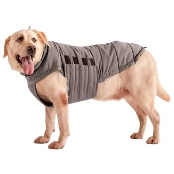 Пуховик для собак Noble Pet Bobby р.6XL сірий - купити, ціни на MasterZoo - фото 3