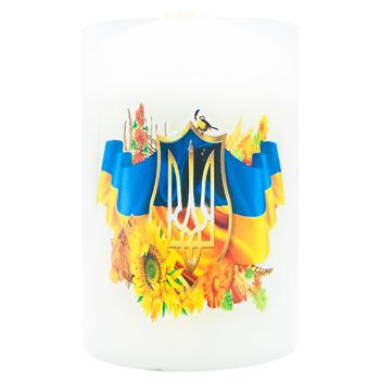 Patriotic Column Candle 8.5х5.6cm in Assortment - buy, prices for - photo 7