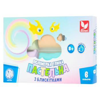 Clay Shkolyaryk 6colors polymer 145g Ukraine - buy, prices for Auchan - photo 1