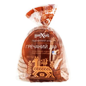 Tsar Khlib Buckwheat Gift Sliced Half Bread 350g - buy, prices for COSMOS - photo 1