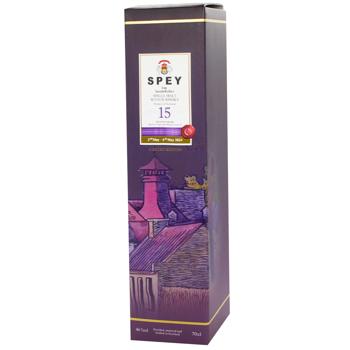 whiskey spey 46% 15years 700ml cardboard box Scotland United Kingdom - buy, prices for - photo 3