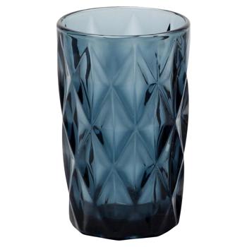 Versailles Quartz Blue Tall Glass 350ml