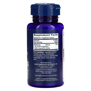 Life Extension Extend-Release Magnesium Oxide and Citrate 60 capsules - buy, prices for Biotus - photo 2