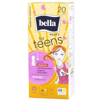 Прокладки щоденні Bella For Teens Energy 20шт