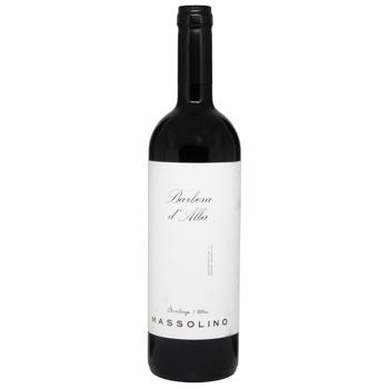 Massolino Barbera d'Alba Red Dry Wine 13.5% 0.75l - buy, prices for COSMOS - photo 1