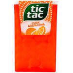 Драже Tic Tac зі смаком апельсину 18г