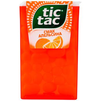 Драже Tic Tac со вкусом апельсина 18г - купить, цены на Чудо Маркет - фото 1