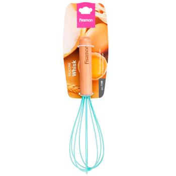 Fissman Silicone Whisk with Wooden Handle 25cm - buy, prices for Vostorg - photo 1