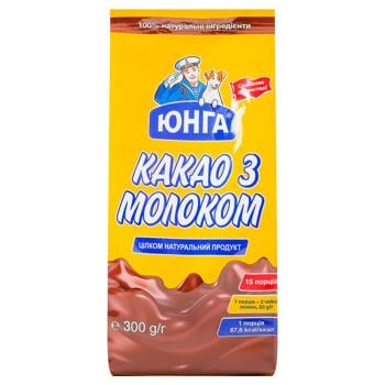 Какао-напиток Юнга Какао с молоком 300г