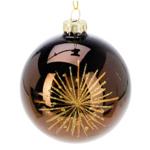 Шар елочный Koopman Звезда 8см в ассортименте