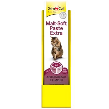 Ласощі для котів GimCat Malt-Soft Extra паста для виведення шерсті 20г - купити, ціни на MasterZoo - фото 3