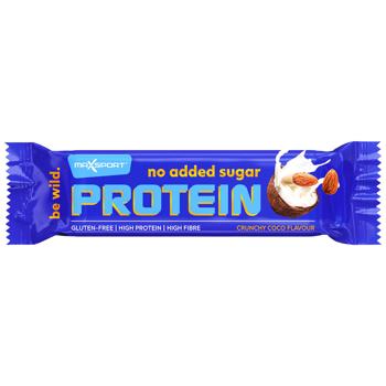 MaxSport No Added Sugar Crunchy Coco Flavour Bar 40g