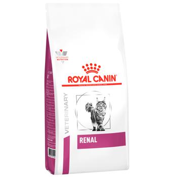 Корм сухий Royal Canin Renal з домашньою птицею для котів із захворюваннями нирок 400г - купити, ціни на MasterZoo - фото 1