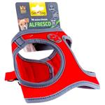 GimDog Alfresco Harness for Dogs XXS 28-32cm Red