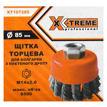 X-Treme Braided Wire Grinder Tool End Brush 85mm - buy, prices for ULTRAMARKET - photo 2