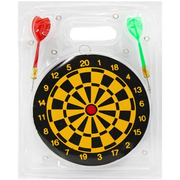 Игра Дартс мишень + 2 дротика 15см