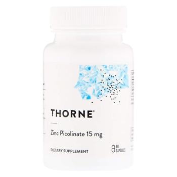 Thorne Research Zinc Picolinate 15mg 60 capsules - buy, prices for Biotus - photo 1