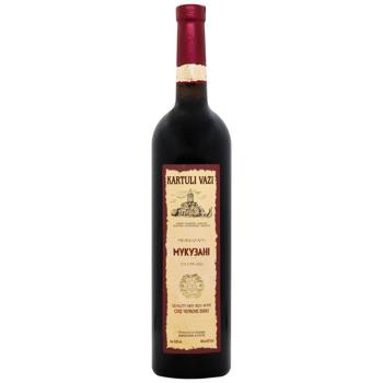 Kartuli Vazi Mukuzani Red Dry Wine 12% 0.75l