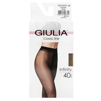 Колготы женские Giulia Infinity 40 Den р.3 Daino