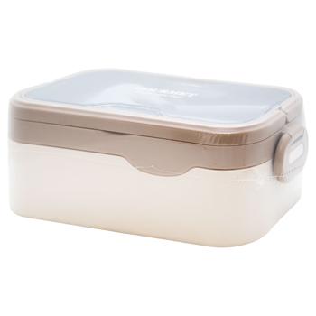 Ланч-бокс Зед со столовыми приборами 21x11,5x7,5см - купить, цены на ЕКО Маркет - фото 4