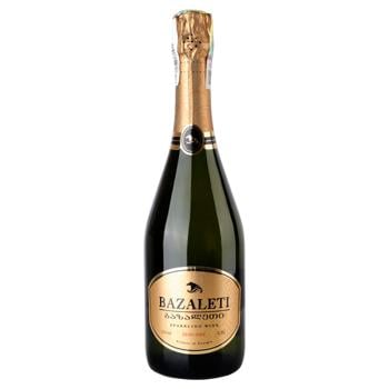 Bazaleti White Semidry Sparkling Wine 12.5% 0.75l - buy, prices for - photo 1