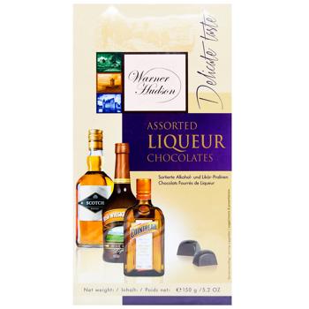 Warner Hudson Piasten Assorted Liqueur Chocolate Candies with Alcohol 150g - buy, prices for WINETIME - photo 3
