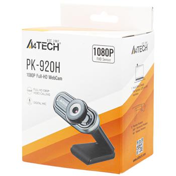 Вебкамера A4Tech PK-920H Full-HD Grey - купить, цены на Auchan - фото 1