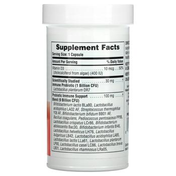 Пробиотики для поддержки иммунитета, Immune Probiotic, Nature's Plus, 10 млрд КОЕ, 30 капсул - купить, цены на Biotus - фото 2