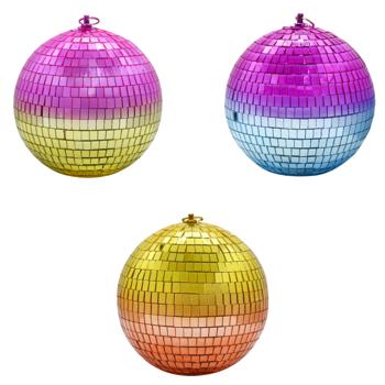Koopman Mirror Christmas Ball 18cm Multi-Colored - buy, prices for NOVUS - photo 1
