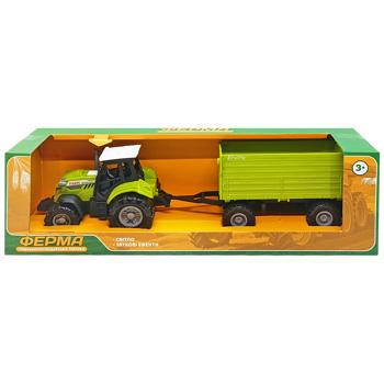 Farm Tractor with Trailer AP9927 Toy with Light and Sound Effects - buy, prices for - photo 2