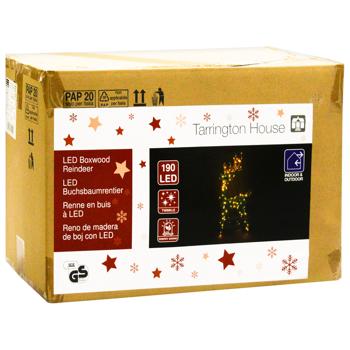 Tarrington House Boxwood Reindeer 190LED 160cm - buy, prices for - photo 2