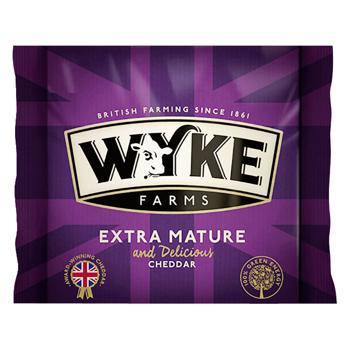 Сир Wyke Farms Extra Mature Чеддер 48% 200г - купити, ціни на ULTRAMARKET - фото 1