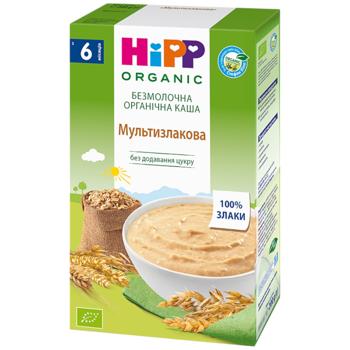 Каша HiPP безмолочна органічна Мультизлакова 200г - купити, ціни на КОСМОС - фото 1